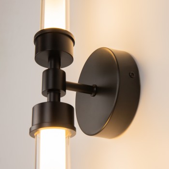 Aplică de perete LED Stelo negru Maytoni, L11
