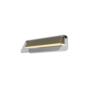 Aplică de perete LED Flat negru Maytoni, L30, grey