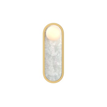 Aplică de perete LED Perlamour alamă Maytoni, L13, H33