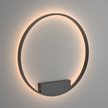 Aplică de perete LED Rim negru Maytoni, L80
