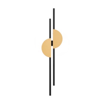 Aplică de perete LED Skyline negru Maytoni, L6, brass (2)