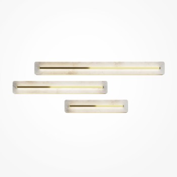 Aplică de perete LED Albatre alamă Maytoni, L7, H40