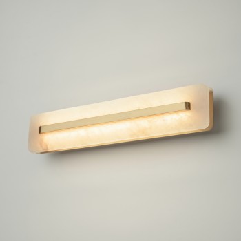 Aplică de perete LED Albatre alamă Maytoni, L7, H40