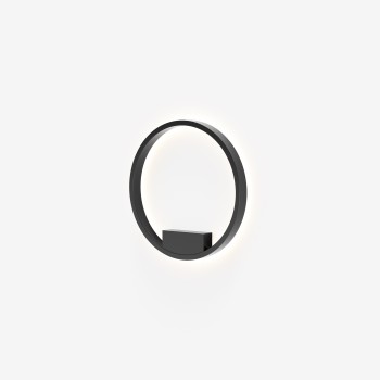 Aplică de perete LED Rim negru Maytoni, L5