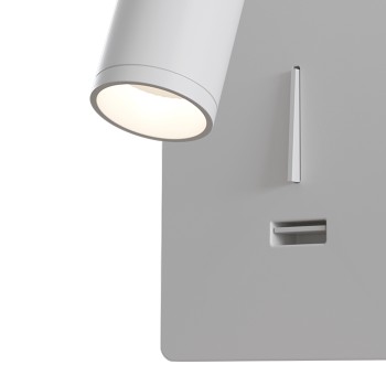 Aplică de perete LED Mirax alb Maytoni, L6, H19