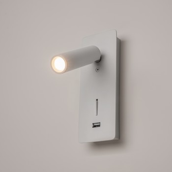 Aplică de perete LED Mirax alb Maytoni, L6, H19