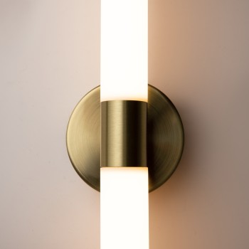 Aplică de perete LED Axis auriu Maytoni, L8, H36