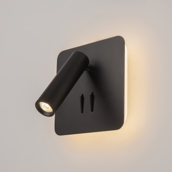 Aplică de perete LED negru Maytoni, L6
