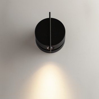 Aplică de perete LED Nuance negru Maytoni, L7
