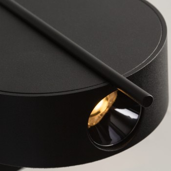 Aplică de perete LED Nuance negru Maytoni, L7