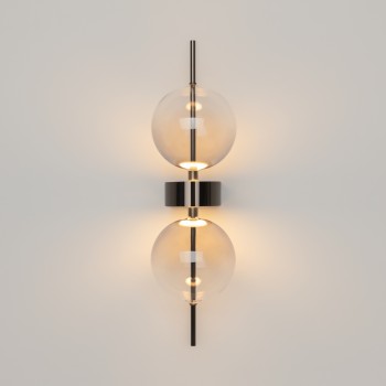 Aplică de perete LED Double Moon negru Maytoni, L15
