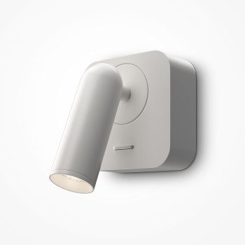 Aplică de perete LED Mirax alb Maytoni, L6, H8, 3000K