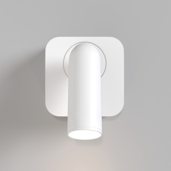 Aplică de perete LED Mirax alb Maytoni, L6, H8, 3000K