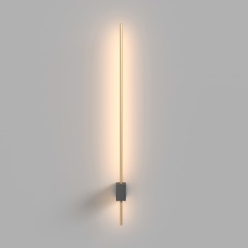 Aplică de perete LED Pars negru Maytoni, L7, H62