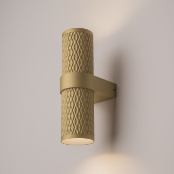 Aplică de perete Focus Design auriu mat Maytoni, L11
