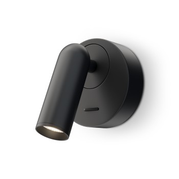 Aplică de perete LED Mirax negru Maytoni, L6, H8, l7