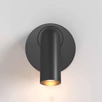 Aplică de perete LED Mirax negru Maytoni, L6, H8, l7