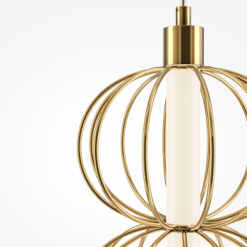 Aplică de perete LED Golden Cage auriu Maytoni, L22