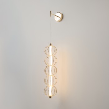 Aplică de perete LED Golden Cage auriu Maytoni, L22