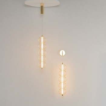 Aplică de perete LED Golden Cage auriu Maytoni, L22