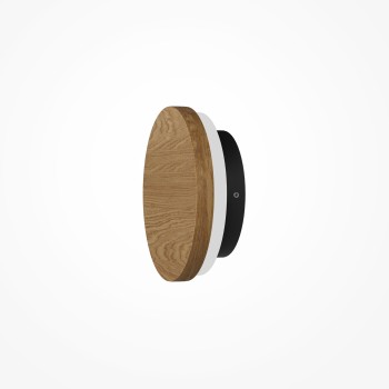 Aplică de perete LED Basic Texture negru Maytoni, L5, H15, beige