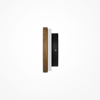Aplică de perete LED Basic Texture negru Maytoni, L5, H15, beige