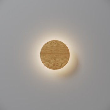 Aplică de perete LED Basic Texture negru Maytoni, L5, H15, beige