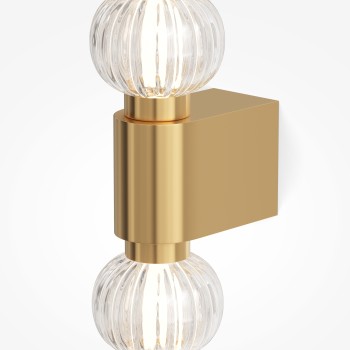 Aplică de perete LED Amulet auriu Maytoni, L14, H76
