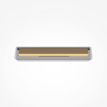 Aplică de perete LED Flat negru Maytoni, L43, grey