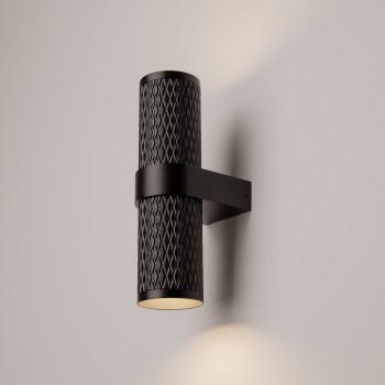 Aplică de perete Focus Design negru Maytoni, L11