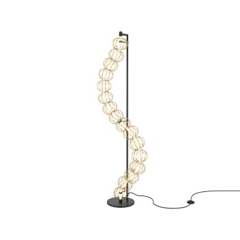 Lampadar LED Golden Cage auriu Maytoni, H155