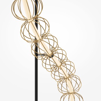 Lampadar LED Golden Cage auriu Maytoni, H155