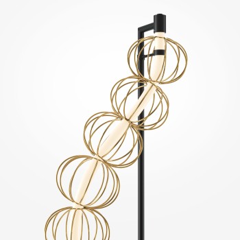 Lampadar LED Golden Cage auriu Maytoni, H155