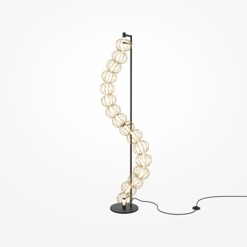 Lampadar LED Golden Cage auriu Maytoni, H155