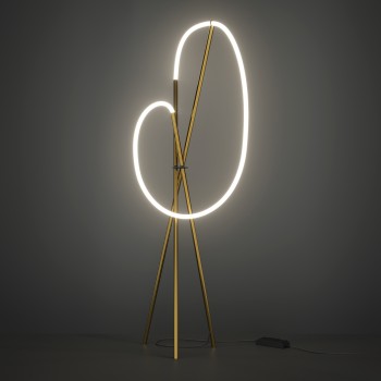 Lampadar LED Crochet alamă Maytoni, H162