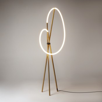 Lampadar LED Crochet alamă Maytoni, H162