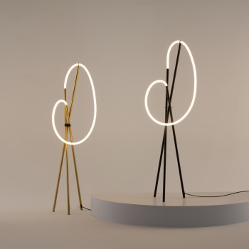 Lampadar LED Crochet alamă Maytoni, H162