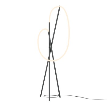 Lampadar LED Crochet negru Maytoni, H162