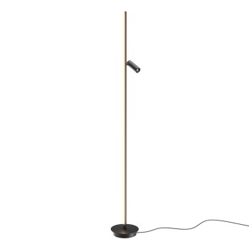 Lampadar LED Thin negru Maytoni, H155