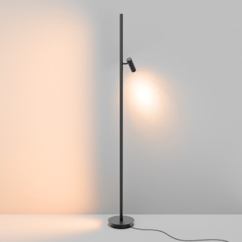 Lampadar LED Thin negru Maytoni, H155