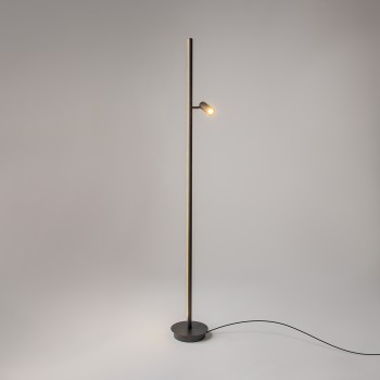 Lampadar LED Thin negru Maytoni, H155