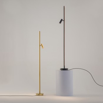 Lampadar LED Thin negru Maytoni, H155