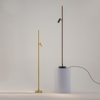 Lampadar LED Thin negru Maytoni, H155