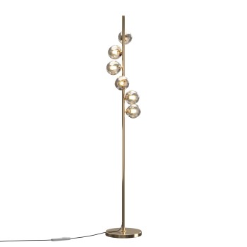 Lampadar Dallas auriu Maytoni, H150, cognac