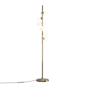 Lampadar Dallas auriu Maytoni, H150, white