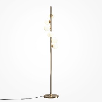 Lampadar Dallas auriu Maytoni, H150, white