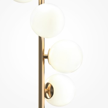 Lampadar Dallas auriu Maytoni, H150, white