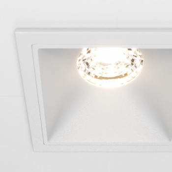 Spot LED încastrat Alfa alb Maytoni, 10W, 3000K