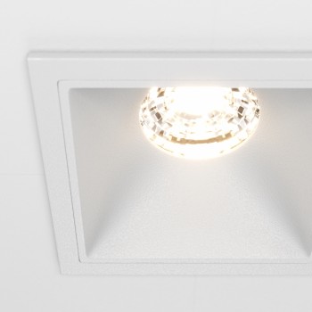 Spot LED încastrat Alfa alb Maytoni, 10W, 3000K