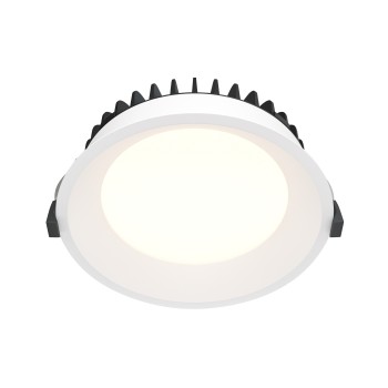 Spot LED încastrat Okno alb Maytoni, D16, 18W, 4000K